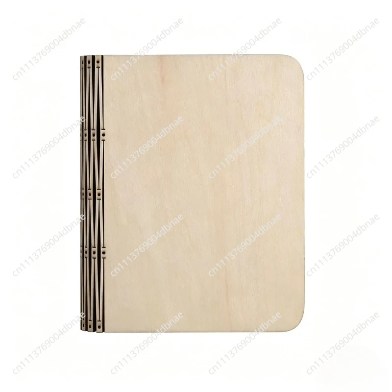 Suitable for Wooden DuPont Paper LED Turning Book Light, Creative Foreign Trade Night Light Gift Luminous Book Light