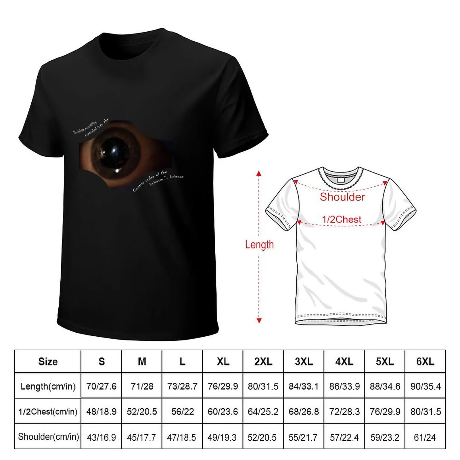 Cosmic Order T-Shirt All Match Basic Short Sleeve Top