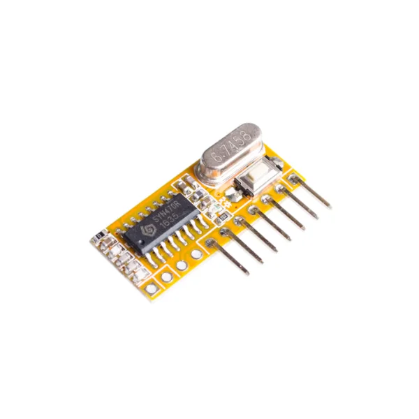 RXC6 5V 433M Learning Wireless Remote Control Receiver Module 4-channel Receiver