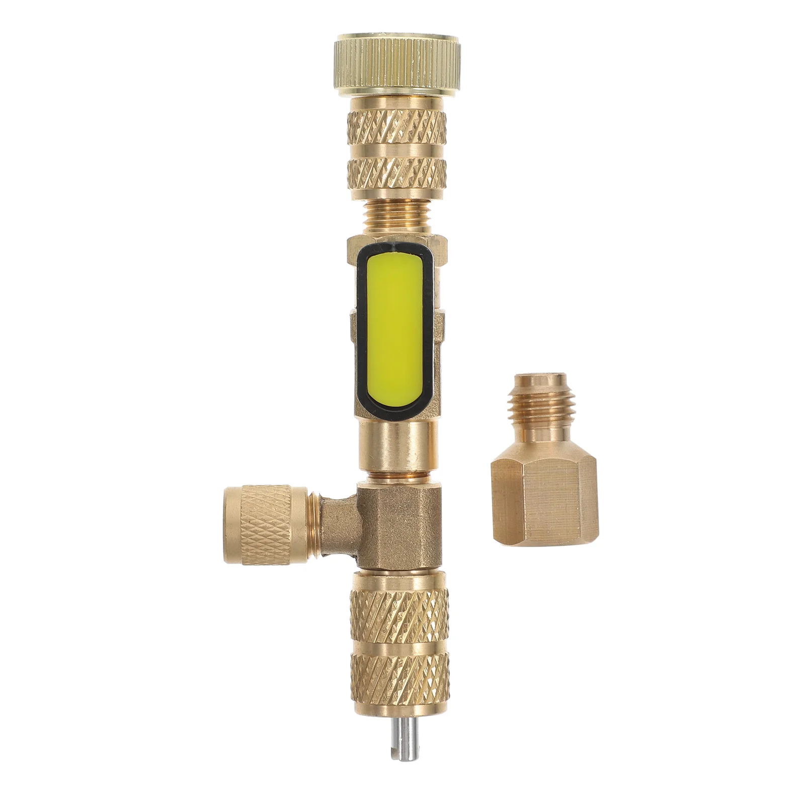 

Air Conditioner Valve Core Removal Tool Fast Non-Leak Service for Mini Split Systems Heavy Duty Hardened Design with Anti-Slip