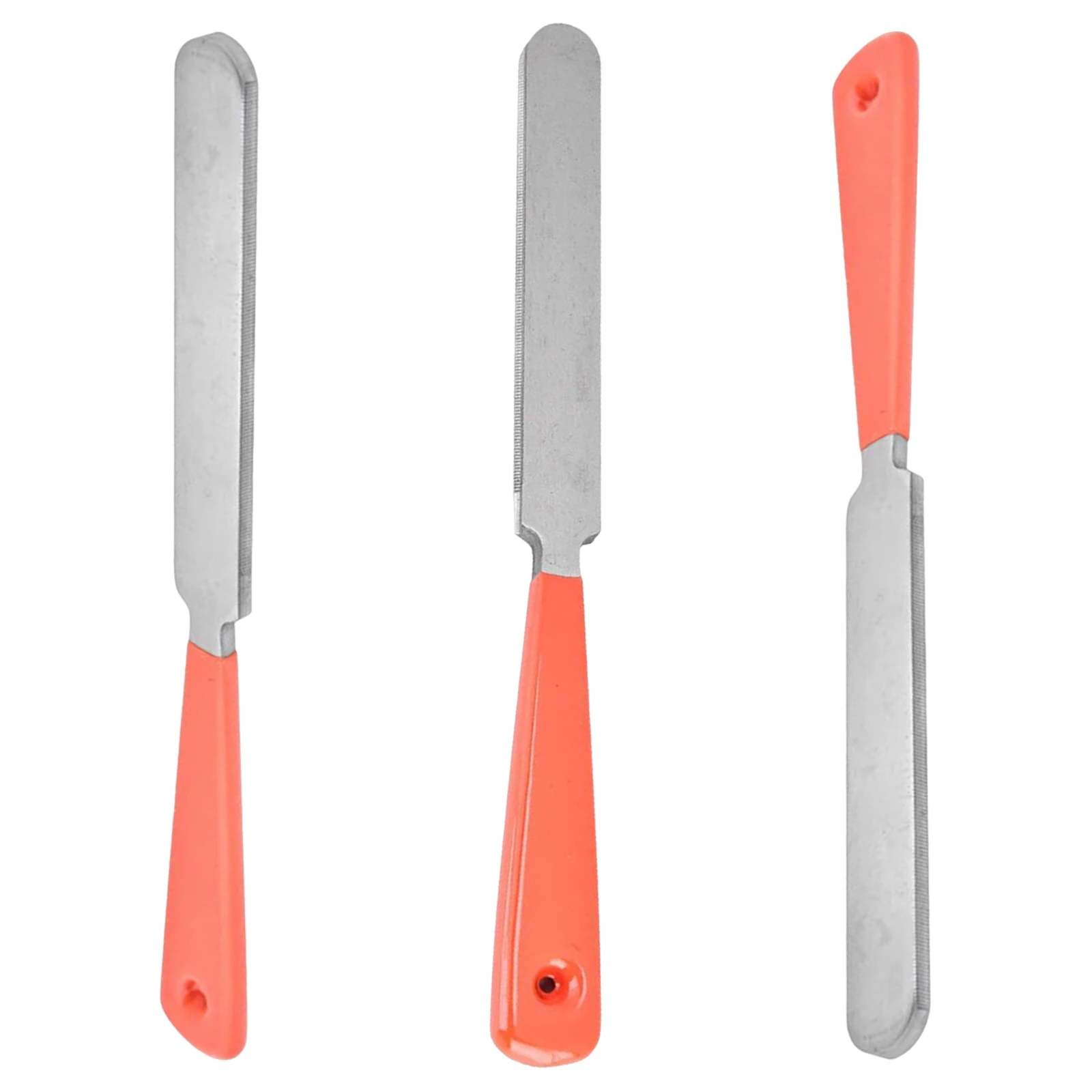 Fret End Dressing File Wear Resist Guitar File Tool Multifunctional Guitar Fret Crowning Files for Rounding Shaping Deburring