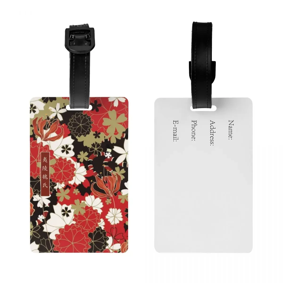 Custom Yiling Wei Sect Variant Luggage Tags Custom The Untamed TV Show Baggage Tags Privacy Cover ID Label