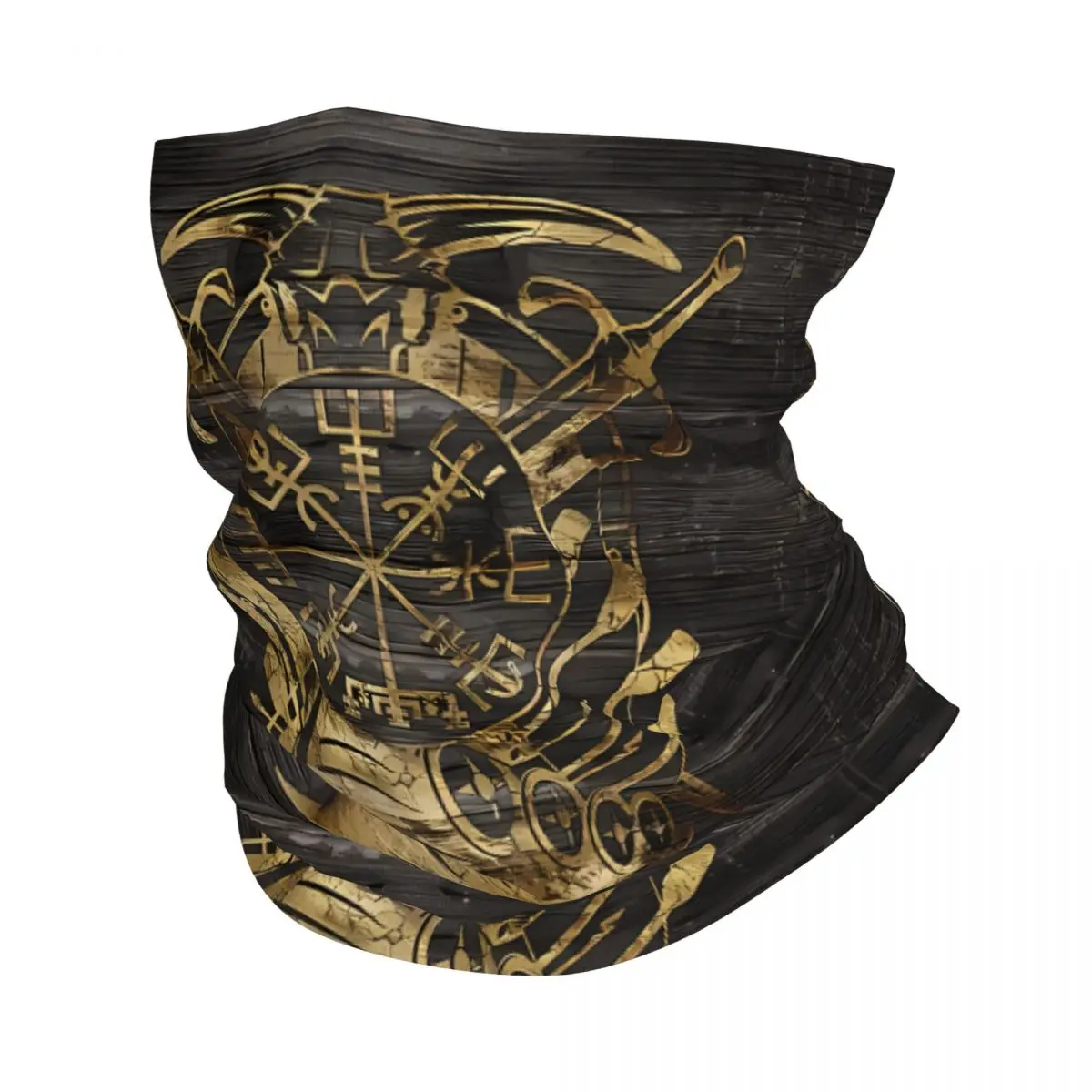 Vegvisir Navigation Compass (2) Viking Scarf Neckerchief Neck Face Mask Polyester