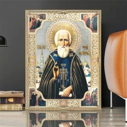DIY Diamond Painting Orthodox icons Religion Character Diamond Mosaic Full Drill Embroidery Handmade Hobby