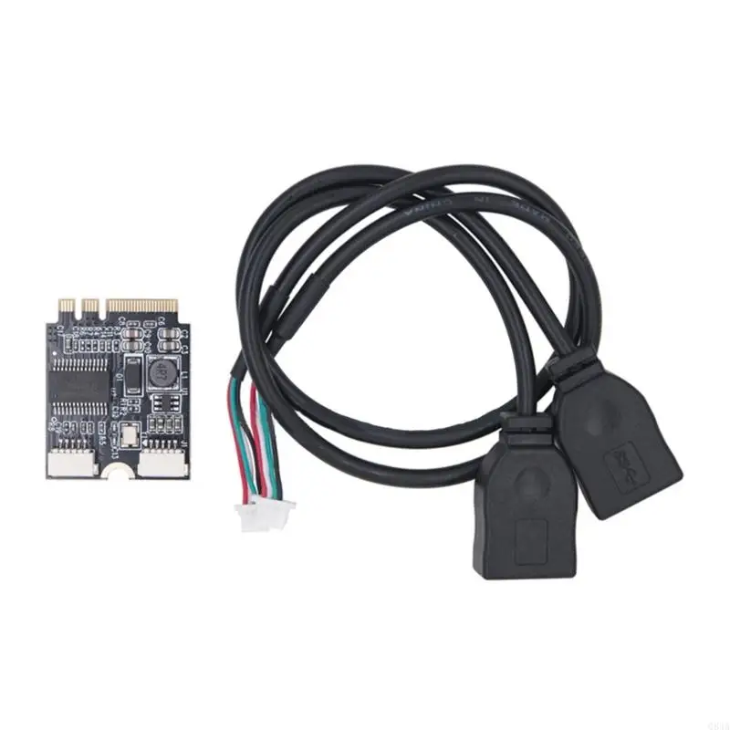 Q84A Высокая совместимость Mini PCIe To USB -интерфейсы кабель для компьютерных аксессуаров