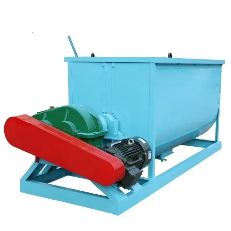 Fertilizer mixer Large capacity fertilizer Horizontal mixer