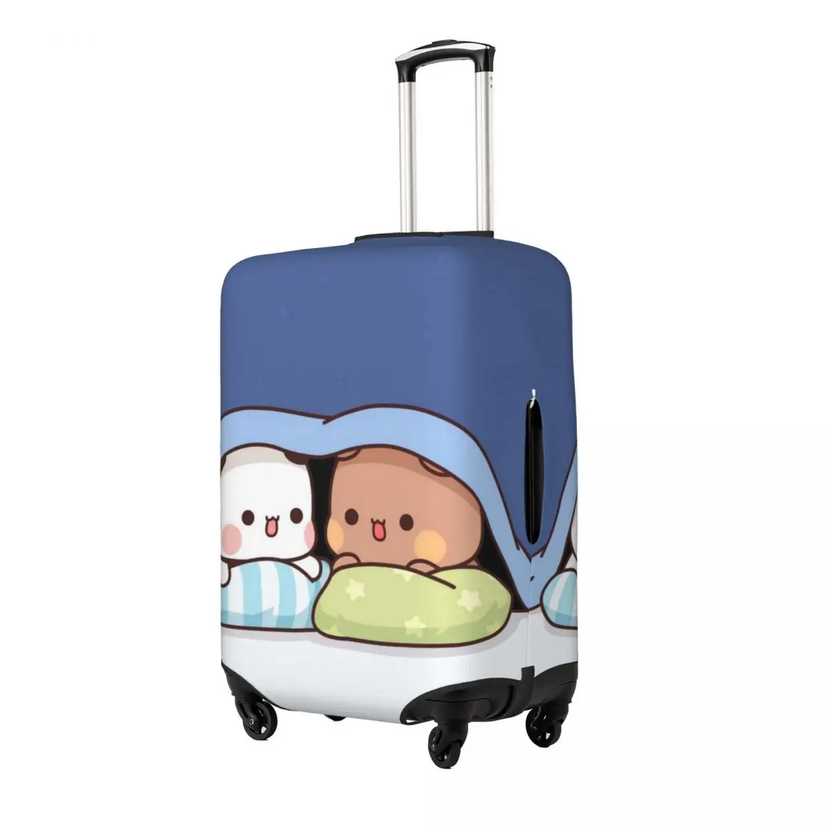 Cute Bubu & Dudu Suitcase Cover Holiday Elastic Luggage Supplies Business Protector