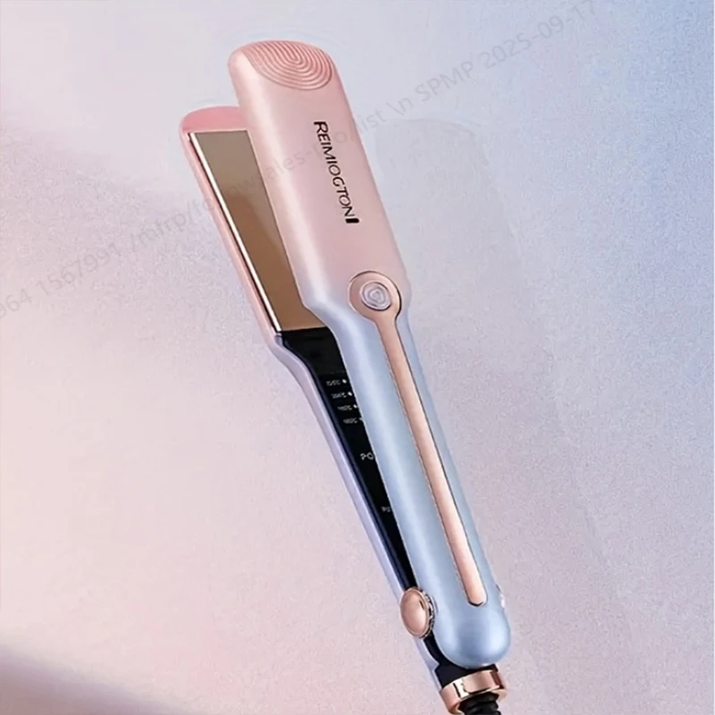 Portable, compact and exquisite household hair straightener and travel-sized long-lasting negative ion hair curler