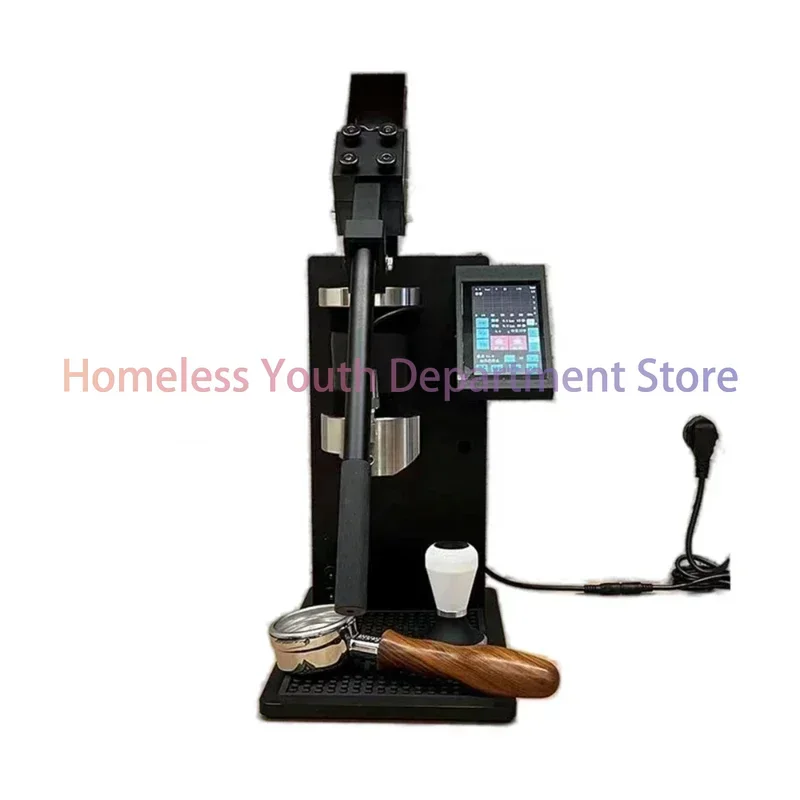 Steel Manual Lever Espresso Machine Intelligent Hot Water Heating Extraction Espresso Machine