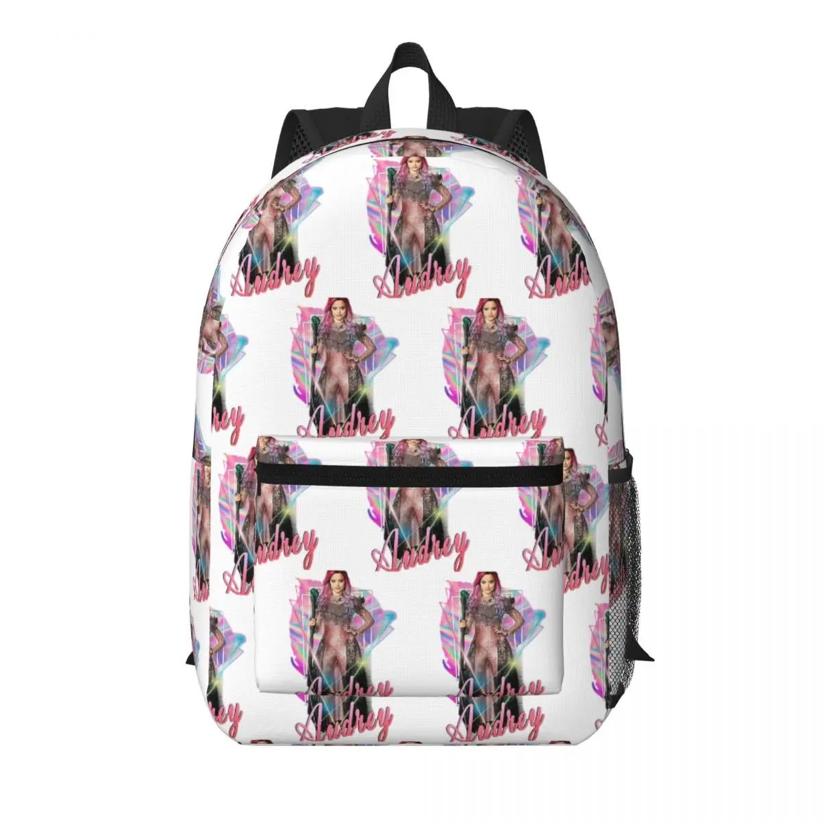 Audrey The Queen Of Mean - Descendants 3 Student Backpack School Bag Hiking Travel Daypack for Boys Girls Bookbag Shoulder Bags