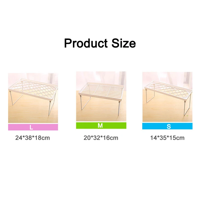 1Pcs Folding Shelf Storage Rack Kitchen Bathroom Folding Cabinet Storage Rack Kitchen Novelty Accessories Item Organizer