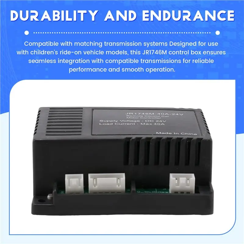 FBIL-JR1746M 40A 24V For Electric For Children' S Ride On Vehicle Models Control Box For Matching Transmission