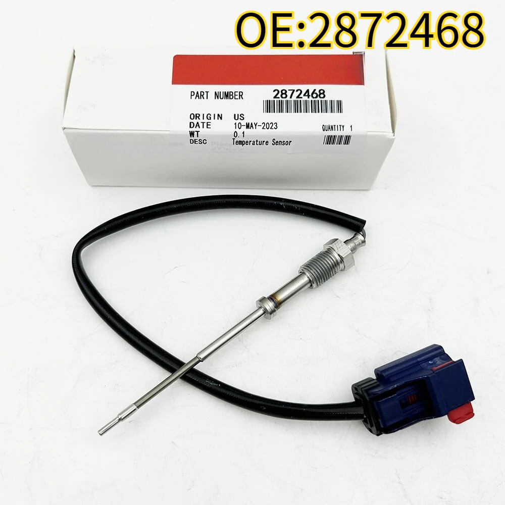 High quality New For 2872468 Exhaust Gas Temperature EGT Sensor Fits For Cummins ISX ISM Engine