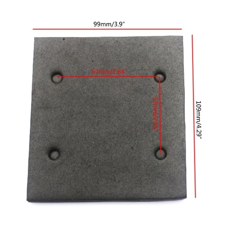 Replacement Adhesive Foam Sander Pad Back Mat for Grinding & Polishing
