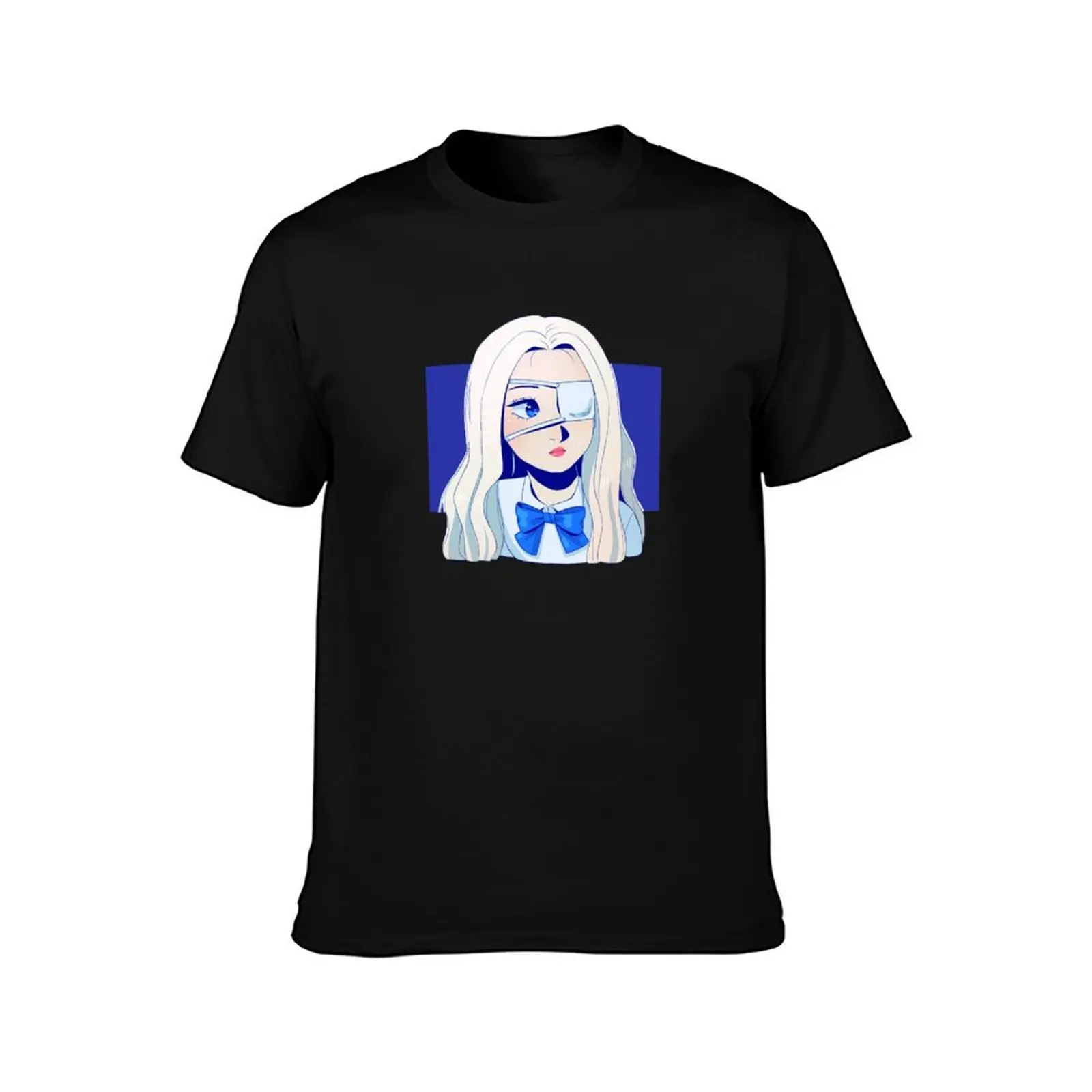 loona jinsoul T-Shirt, Summer Casual Cotton Tee, Oversized Streetwear Tops, Vintage Graphic Print, Loose Fit Short Sleeve