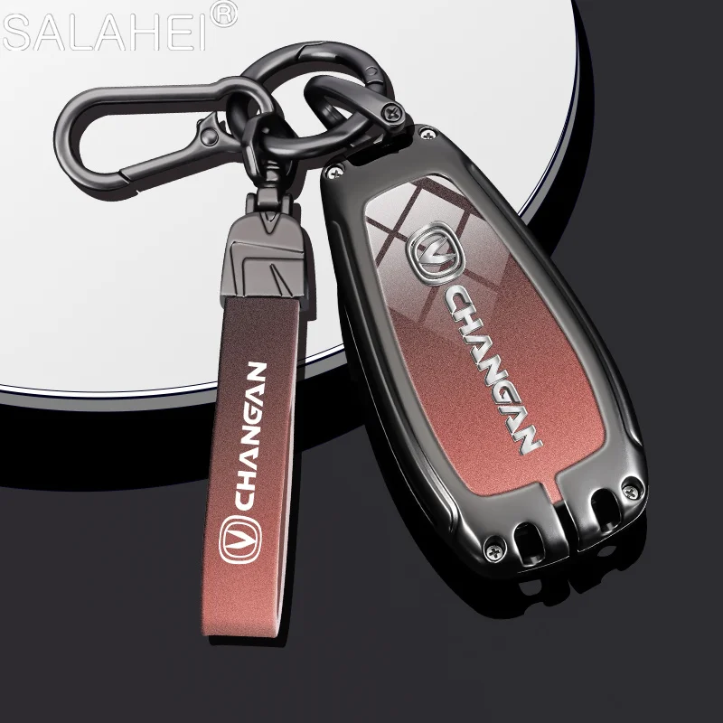 Car Key Case Full Cover Protection Holder Shell For Changan UNIT UNIK CS35PLUS CS55 PLUS CS75 PLUS Oshan X7 X5 Auto Accessories