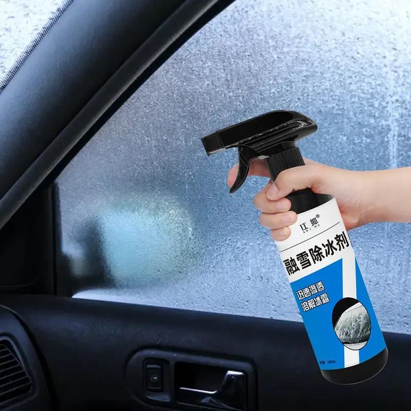 Windshield Deicer Spray Ice Remover Deicer Spray Quickly Melts Ice Frost And Snow For Car Windshield Window Wipers And Mirrors