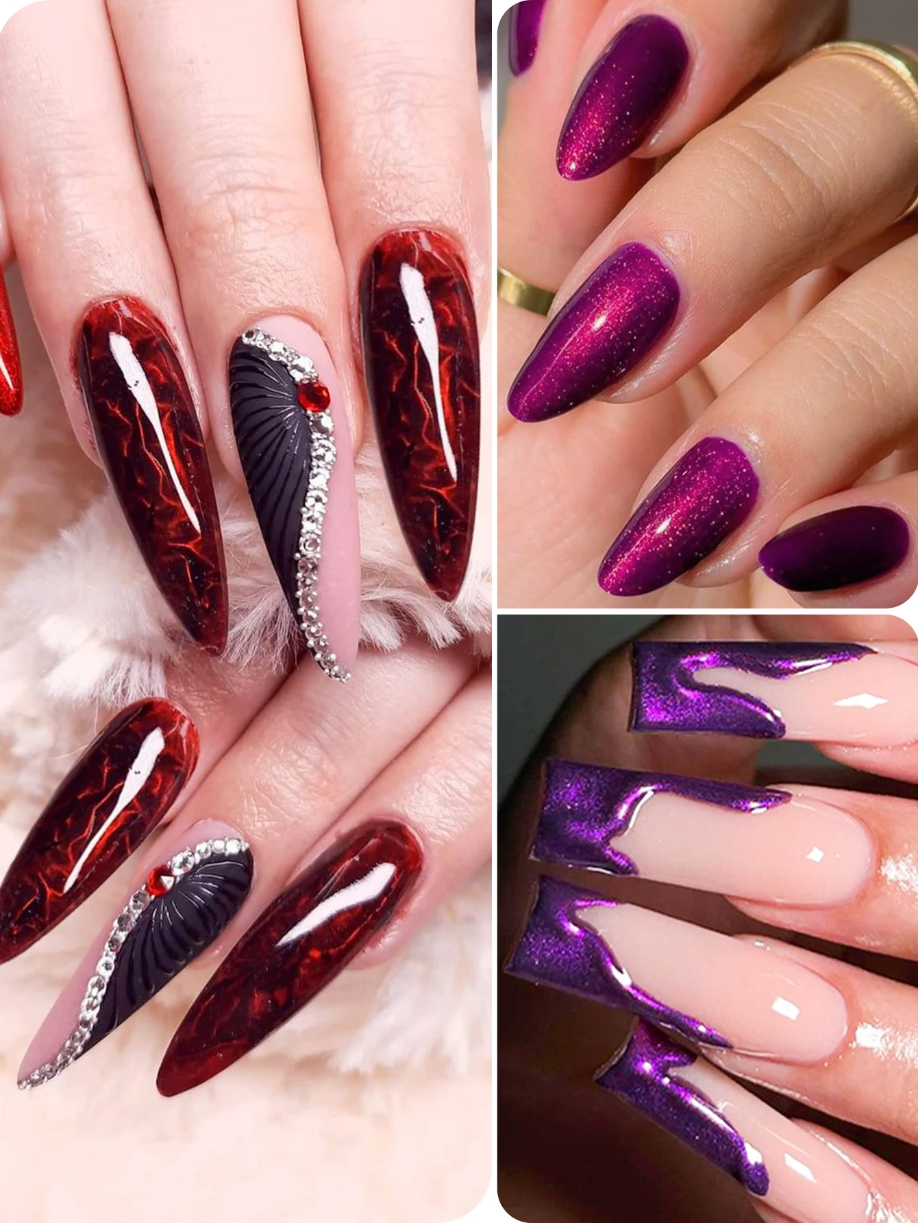 FOUR LILY Metallic Gel-Nagella – Nail Art Fuchsia Bewertung und Preis
