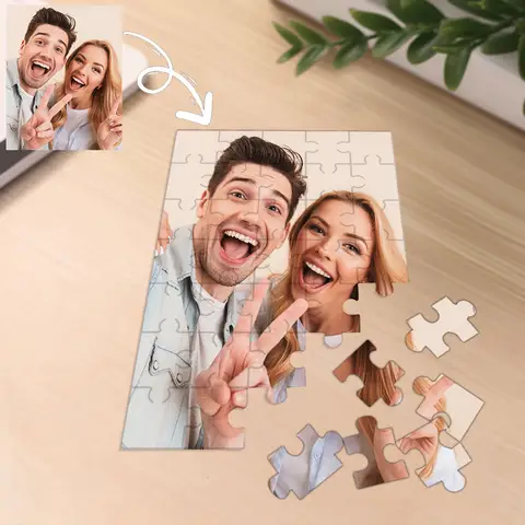 Party gifts custom  send your photos DIY puzzlecustomizable to add your photos, Pet commemoration, Lovers, Girlfriends, Christma