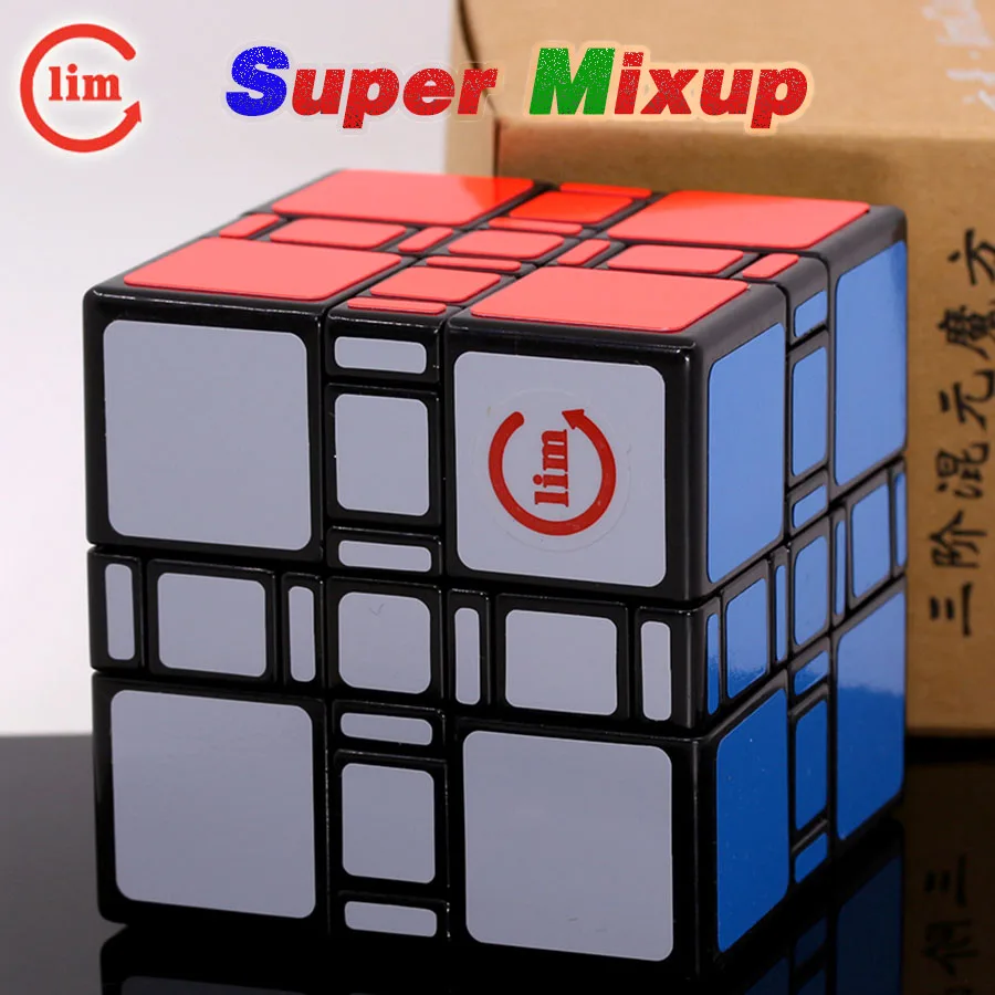 

FS limCube Super Mixup Magic Cube 30 Degrees 3x3x3 FangShi Magico Cubos Puzzles Twist Turning 3x3 Stickers Logic Smart Game Toys