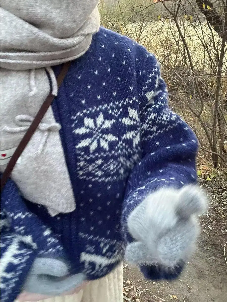 

Korean Sle Zipper Knitted Cardigan Soft Casual Stand Collar All-Match Sweater Outerwear Commute Regular Long Sve