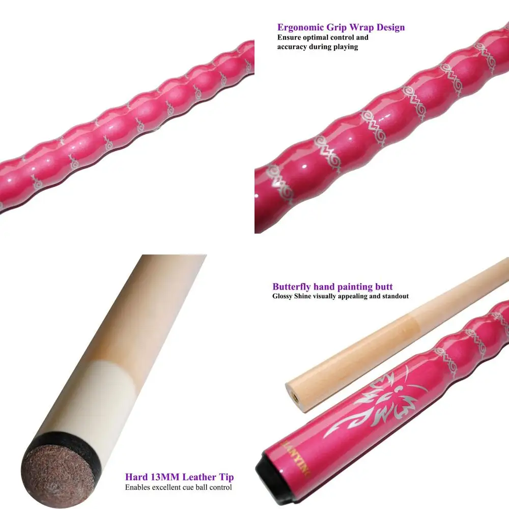 

Кленовый кий из твердой древесины, состоящий из двух частей, диаметр 13 мм, эргономичный дизайн, грузики 19-21 унций