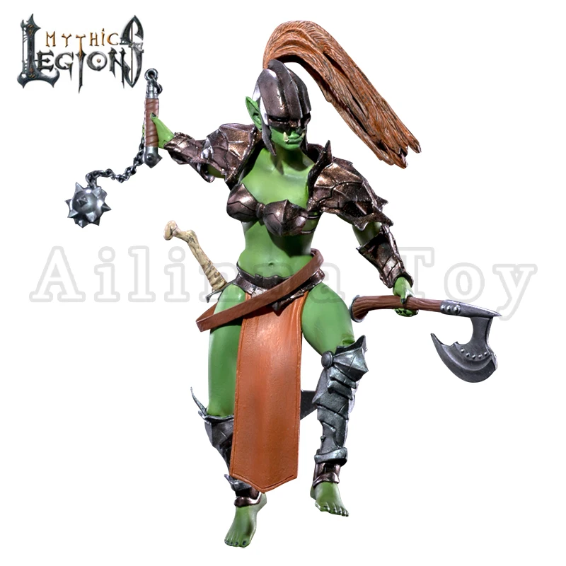 

Four Horsemen Studio Mythic Legions 1/12 6inches Action Figure Deluxe Female Orc Builder Ver 2.0 Anime Free Shipping