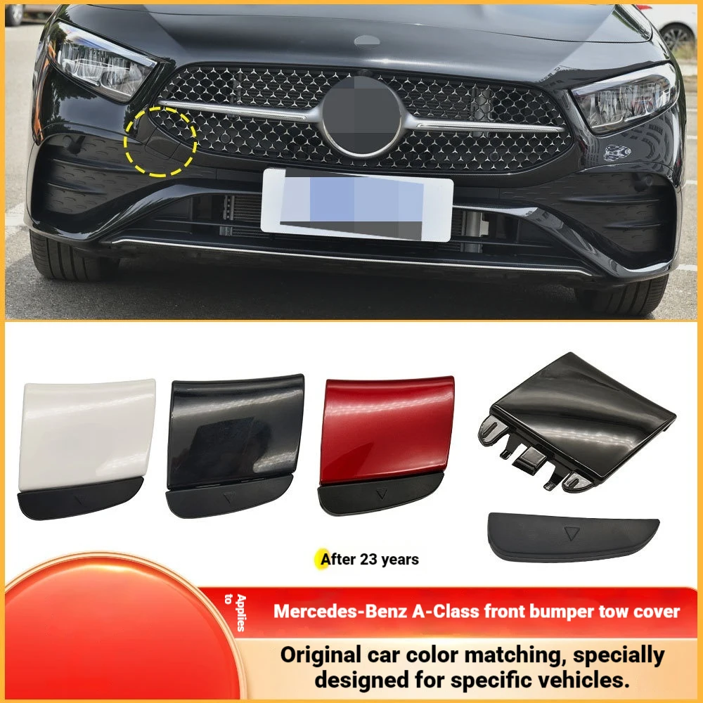 For new Mercedes Benz A-Class W177 front bumper traction hook hole cover trailer cover 1778859005