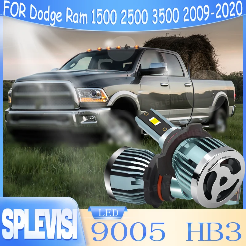 

warranty 5 year Headlight LED High Beam For Dodge Ram 1500 2500 3500 2009 2010 2011 2012 2013 2014 2015 2016 2017 2018 2019 2020