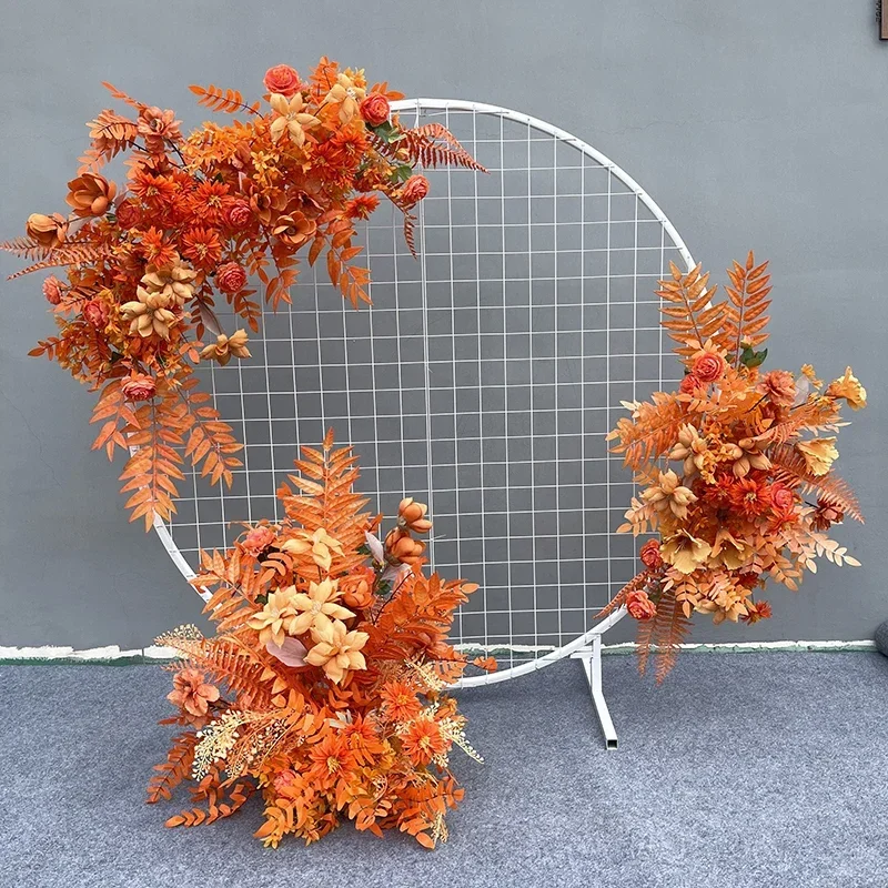 Silk Floral Wedding Arch Decor 3