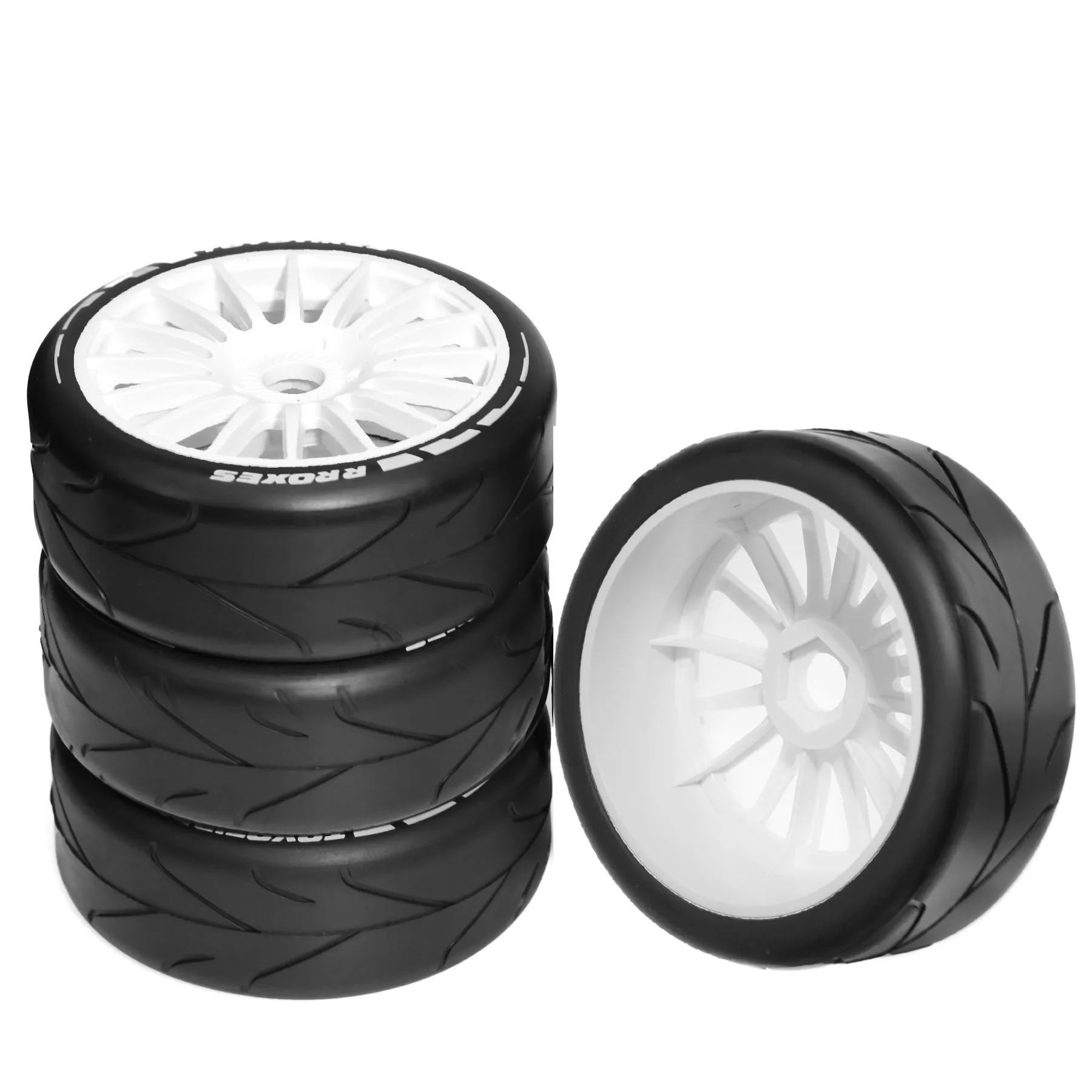 

1/8 Short Truck Tires Plastic Wheel Rims 17mm Hex for 1:8 RC Off-road Car Buggy Arrma HSP HPI Traxxas Redcat Losi Kyosho Parts