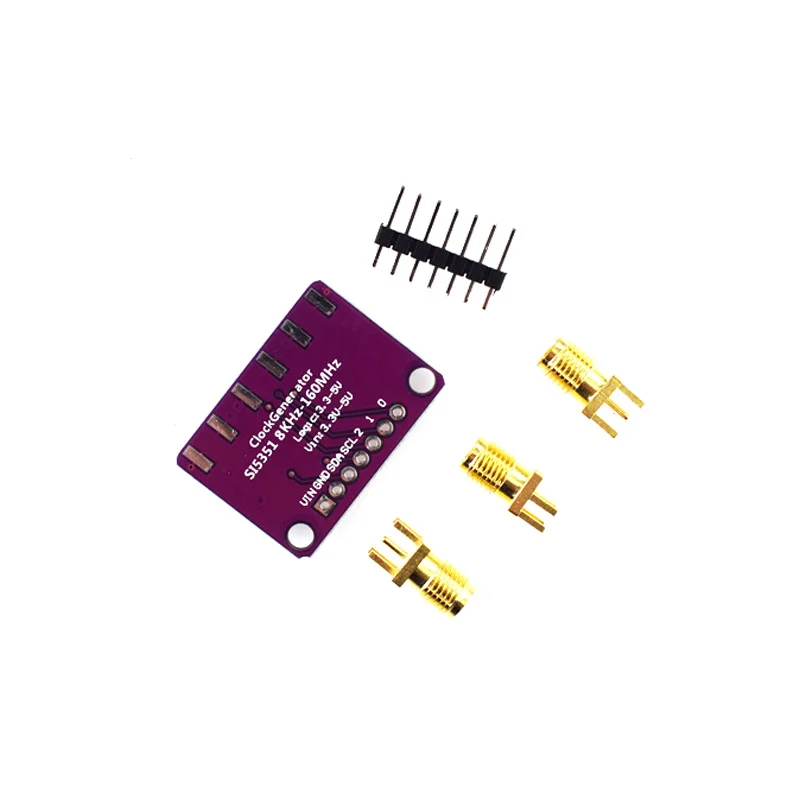 Si5351A SI5351 Clock Signal Generator Module High Frequency Signal Square Wave Frequency Generator