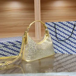 Women Handbag, Designer brand High end Exquisite Luxury Water Diamond Women's Banquet Bag, Large Capacity Tote Bag