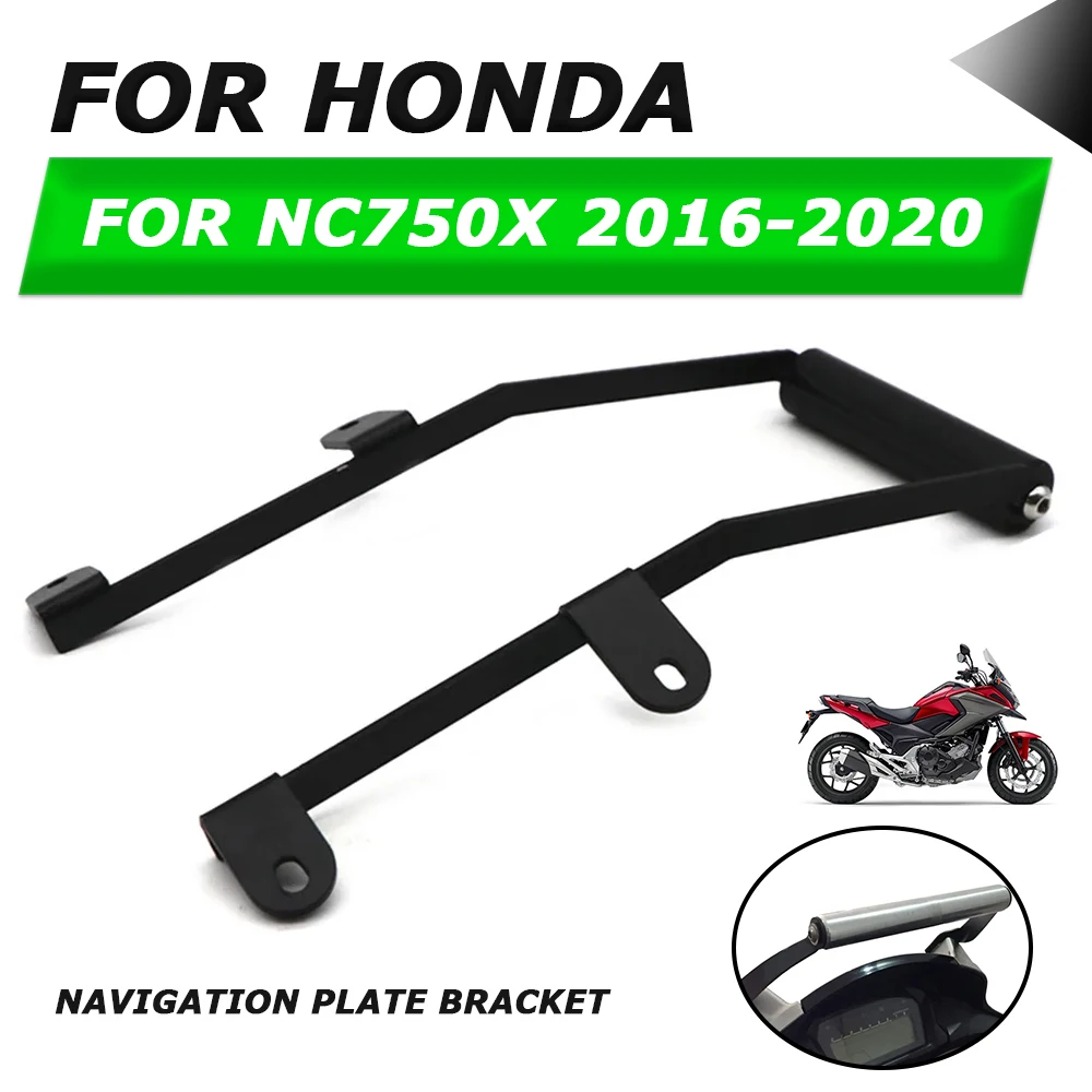 

Для Honda NC750X NC 750X 2016 2017 2018 2019 Мотоциклетные аксессуары GPS смарт-телефон навигация GPS пластина Кронштейн Адаптерный держатель