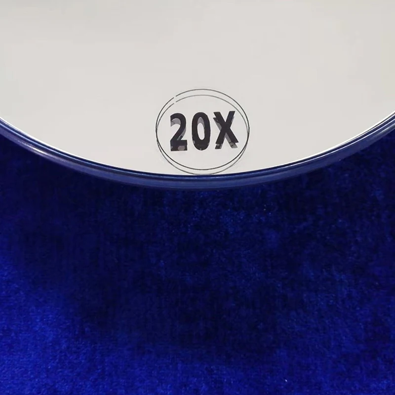 1PCS 15cm Makeup Mirror 20X Magnifying Mirror With 3 Suction Cups Cosmetics Tools