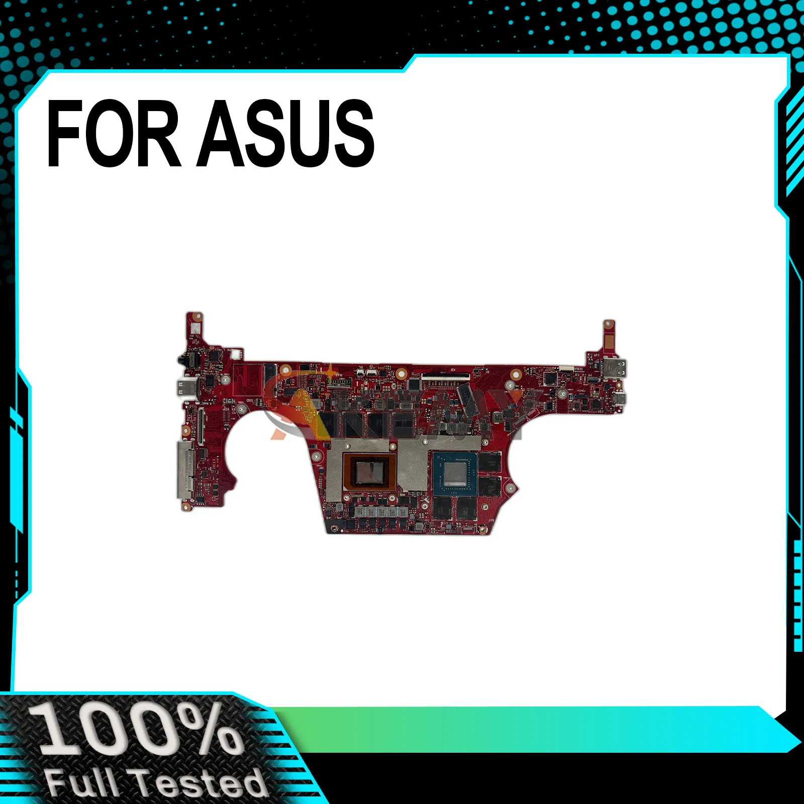 

For ASUS ROG Flow X13 GV301RC GV301RA GV301RE GV301R Laptop Motherboard R7-6800H R9-6900H 16G/32G RAM RTX3050/RTX3050TI