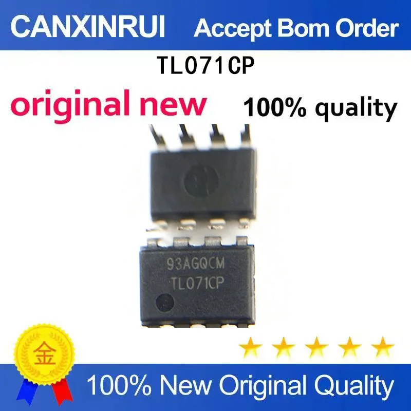 (5-100 Pieces) TL071CP 071CP Direct DIP-8 Brand New Original Input Operation Low Noise Buffer Amplifier