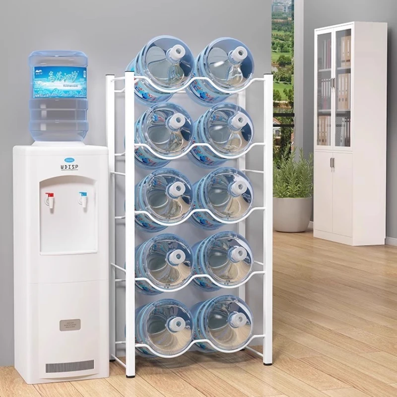 

Bucket holder, special bracket for bottled water, placed on the floor in the locker office