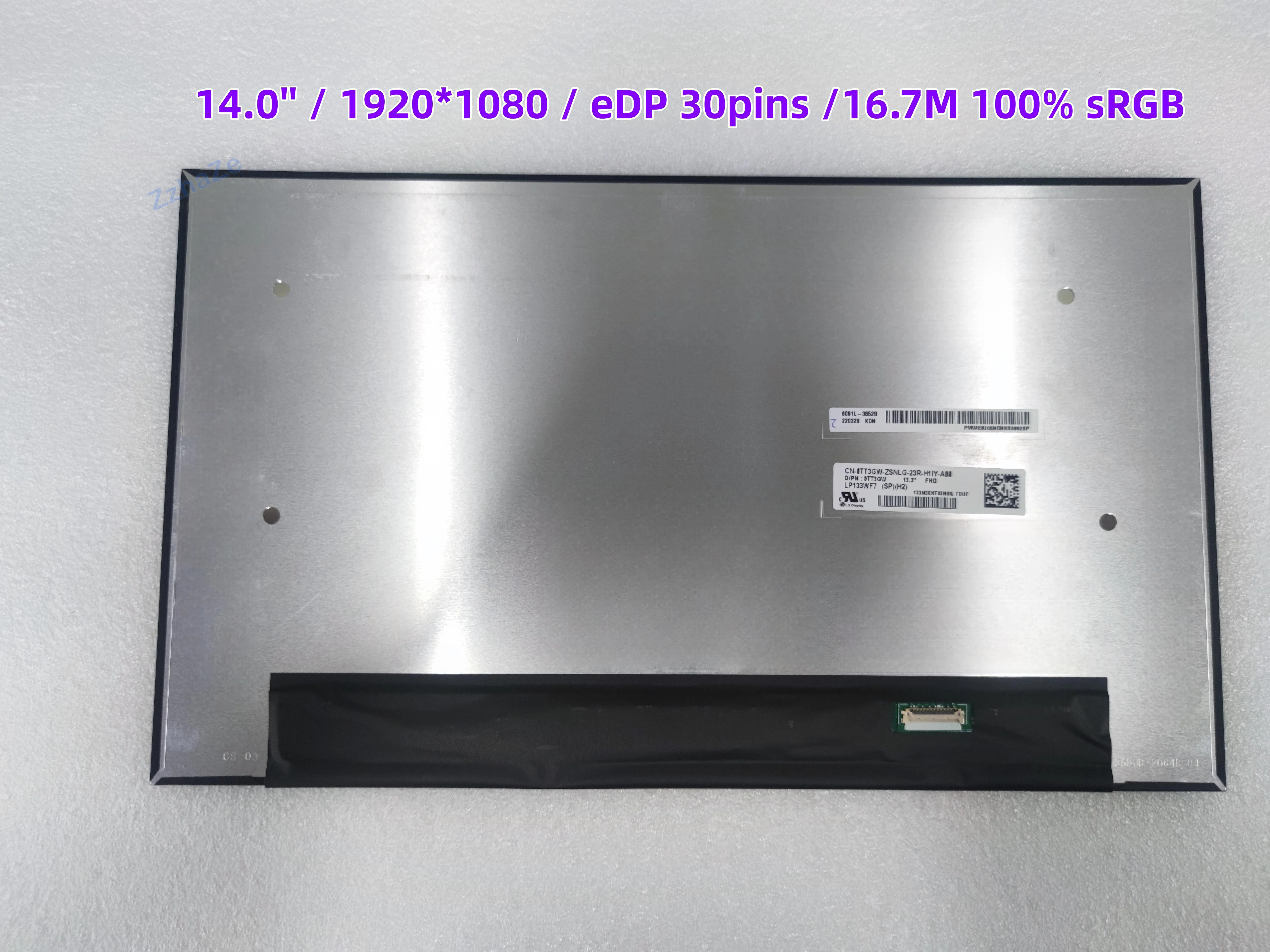 LP133WF7 SPH1 13.3 inch LP133WF7-SPH1 Panel Matrix 1920*1080 EDP 30 PINS Laptop LCD Screen