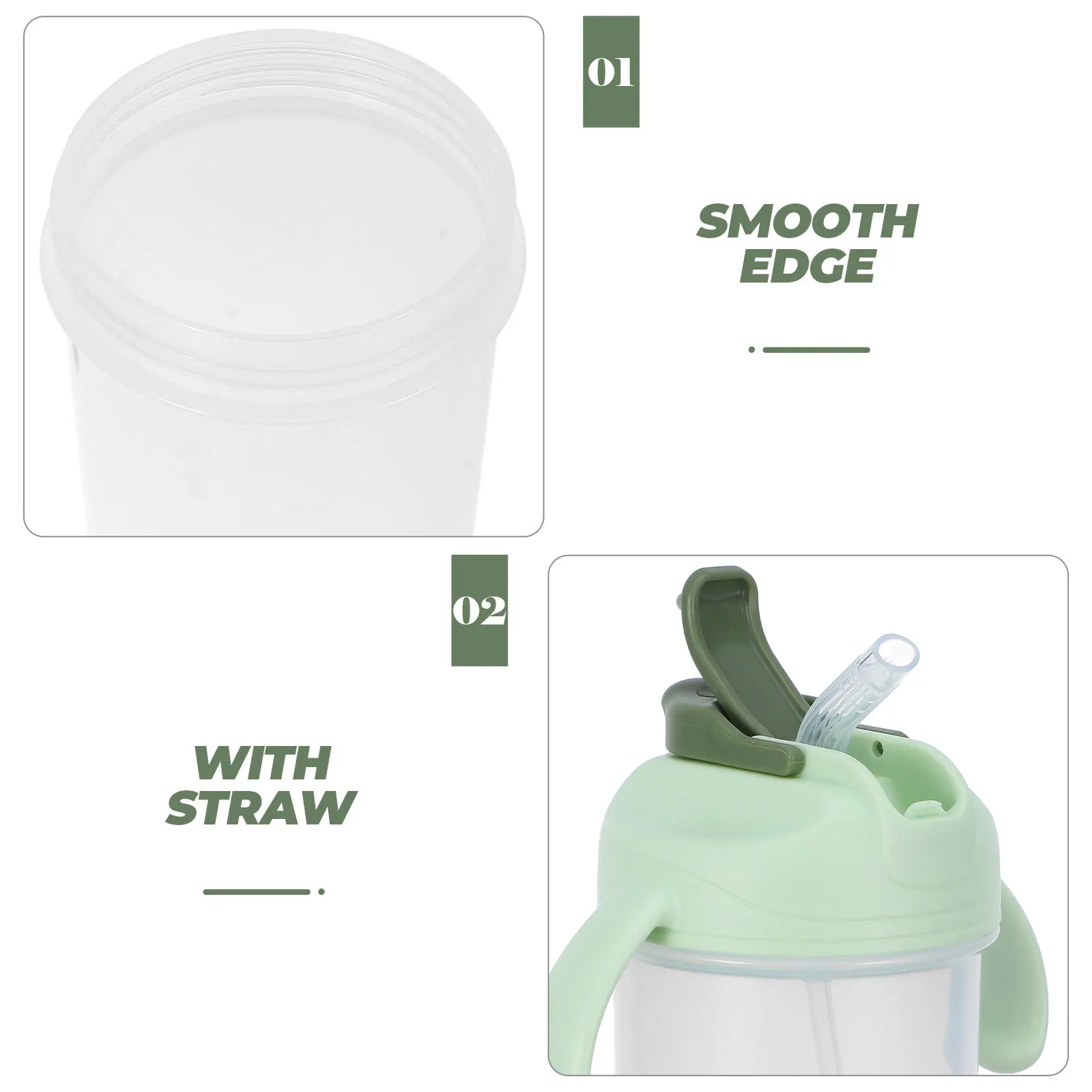 Elderly Bedridden Drinking Straw Cup – Adult Sippy Mug, No-Spill Hydration Cup for Pregnancy & Comfort