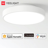 Yeelight Smart LED Ceiling Light Pro Ra95 Dimmable 2700K-6500K Wifi Bluetooth 23W with Remote Control Work with Homekit Mi Home