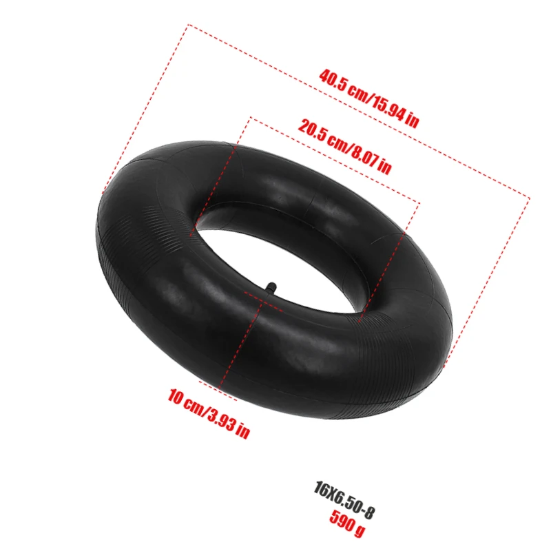 6.50-8 Inner Tube for ATV Tires fits 16x6.50-8 Inch Wheels Compatible with Front or Rear Applications