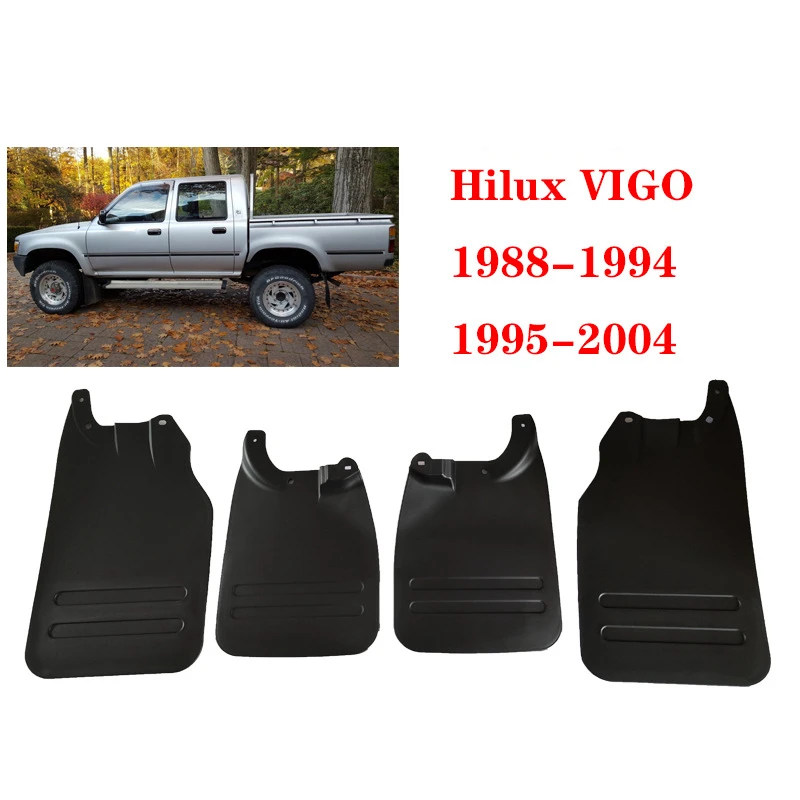 Mud Flaps Fender Splash Guards 4PCS For Toyota HILUX VIGO 4WD 2WD 1988-1998