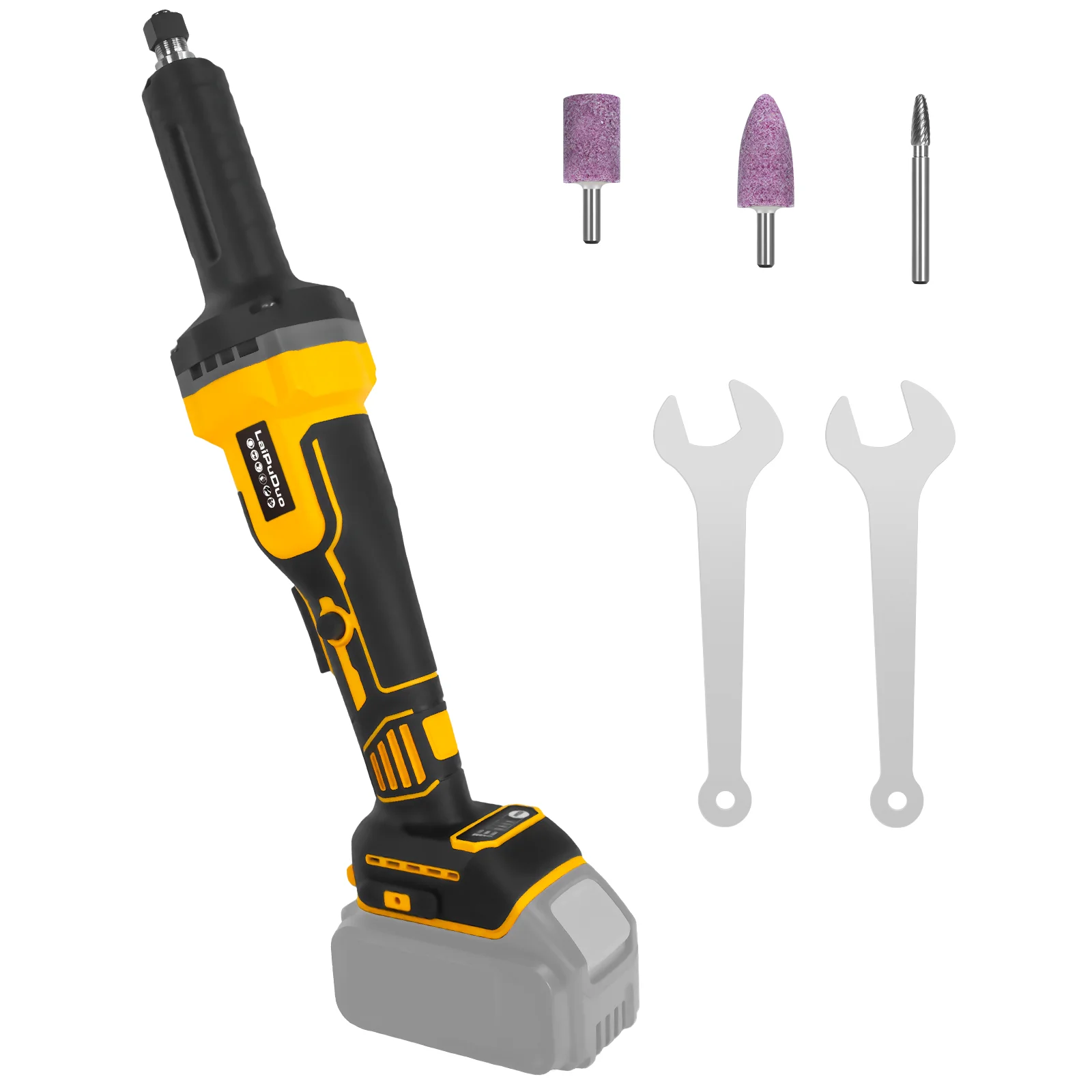 

Беспроводная шлифовальная машина, 25000 об/мин, 6 мм, бесщеточная электрическая шлифовальная машина для удаления ржавчины, шлифовальный и полирующий инструмент для Dewalt, 20 В, аккумуляторный штифт