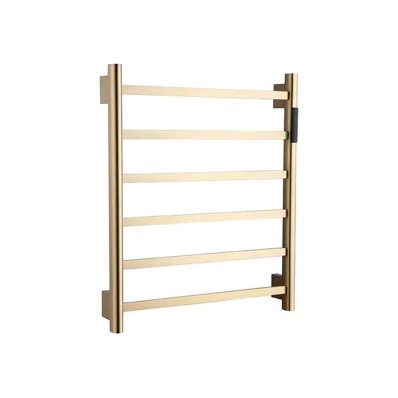 

Rush gold electric towel rack bathroom stainless steel drying heating timing smart gun gray towel rack