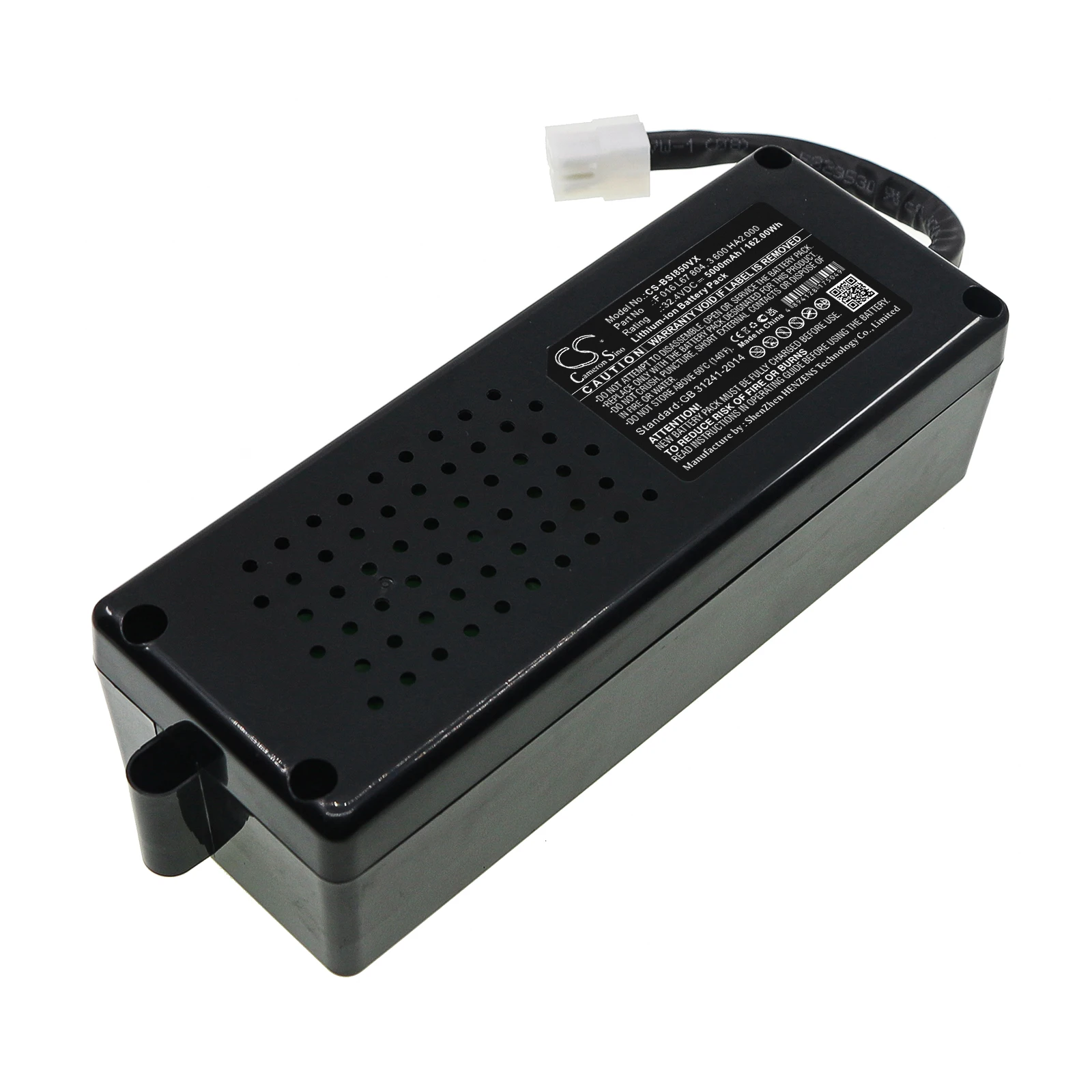 Cameron sino 5000mAh Battery For Bosch Indego 800 850 1000 1999  1100 Connect  1300  10C  13C  3600  3 600 HA2 000 3 600 HA2 001