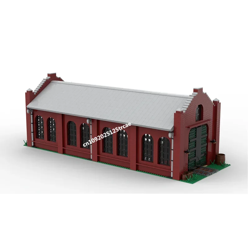 New 8611Pcs City Hot Selling Street View Moc Modular Engine House Model Custom Puzzles Diy Creative Ideas Toys Birthday Gifts