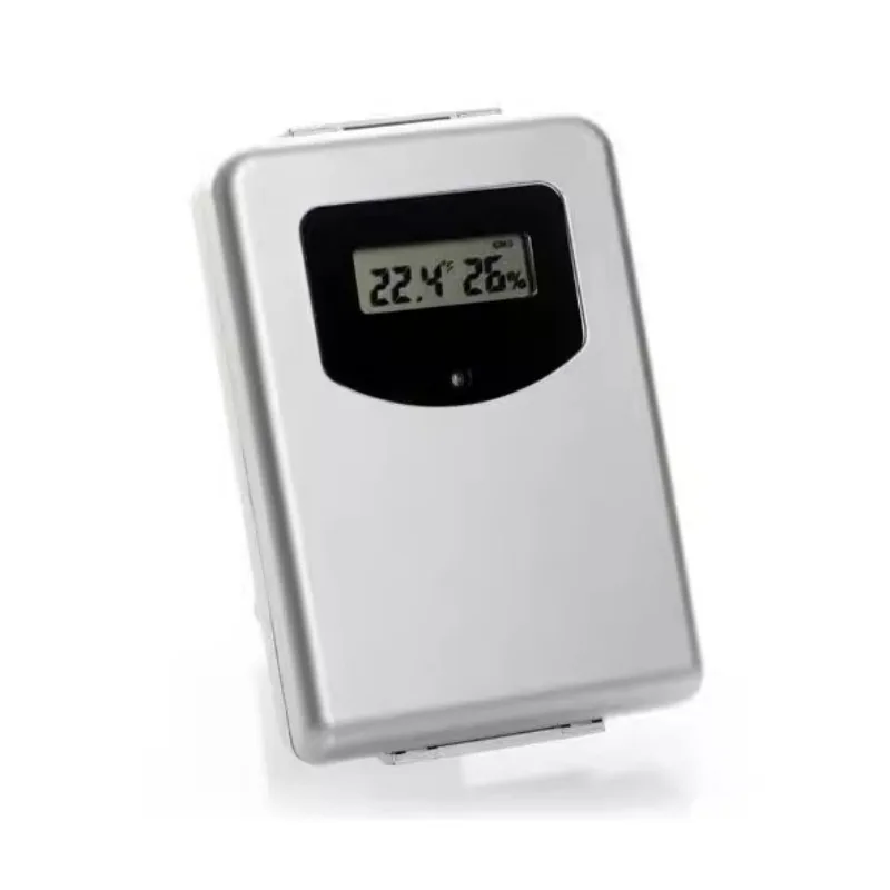 Wireless Weather Station - Digital Thermometer & Hygrometer for Indoor/Outdoor Use, with Alarm Clock