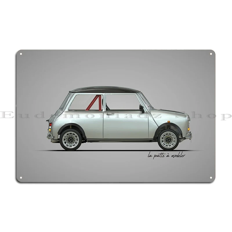 Austin Mini Metal Plaque Poster Mural Print Vintage Wall Designing Tin Sign Poster