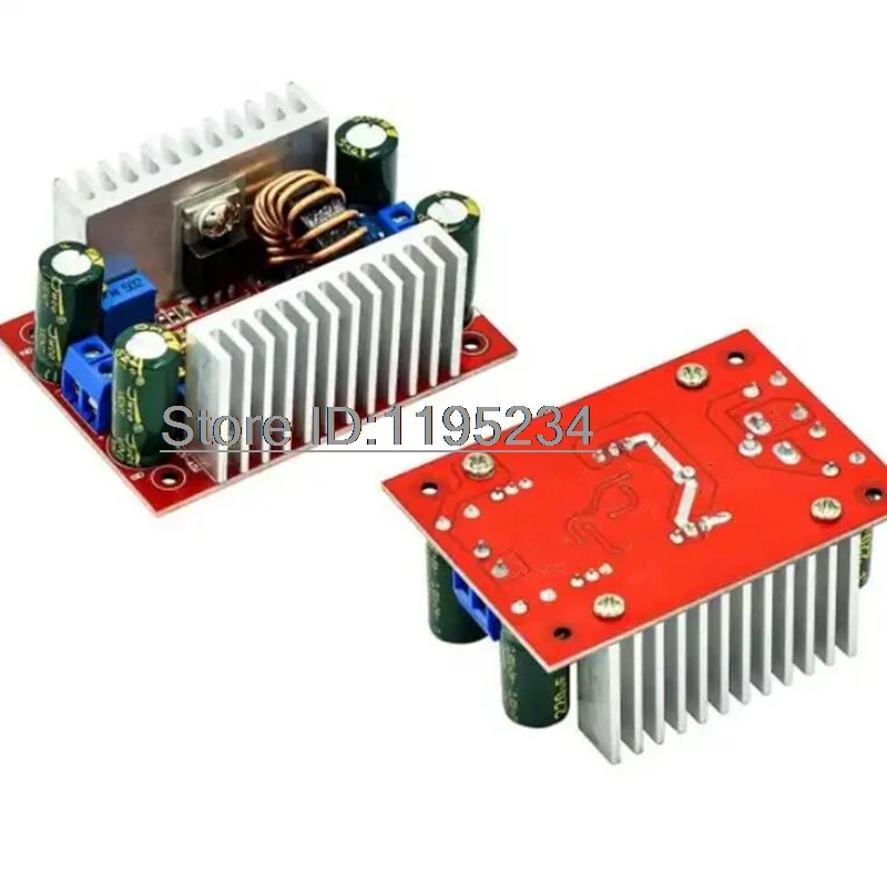 DC 400W 15A Step-up Boost Converter Constant Current Power Supply LED Driver 8.5-50V to 10-60V Voltage Charger Step Up Module